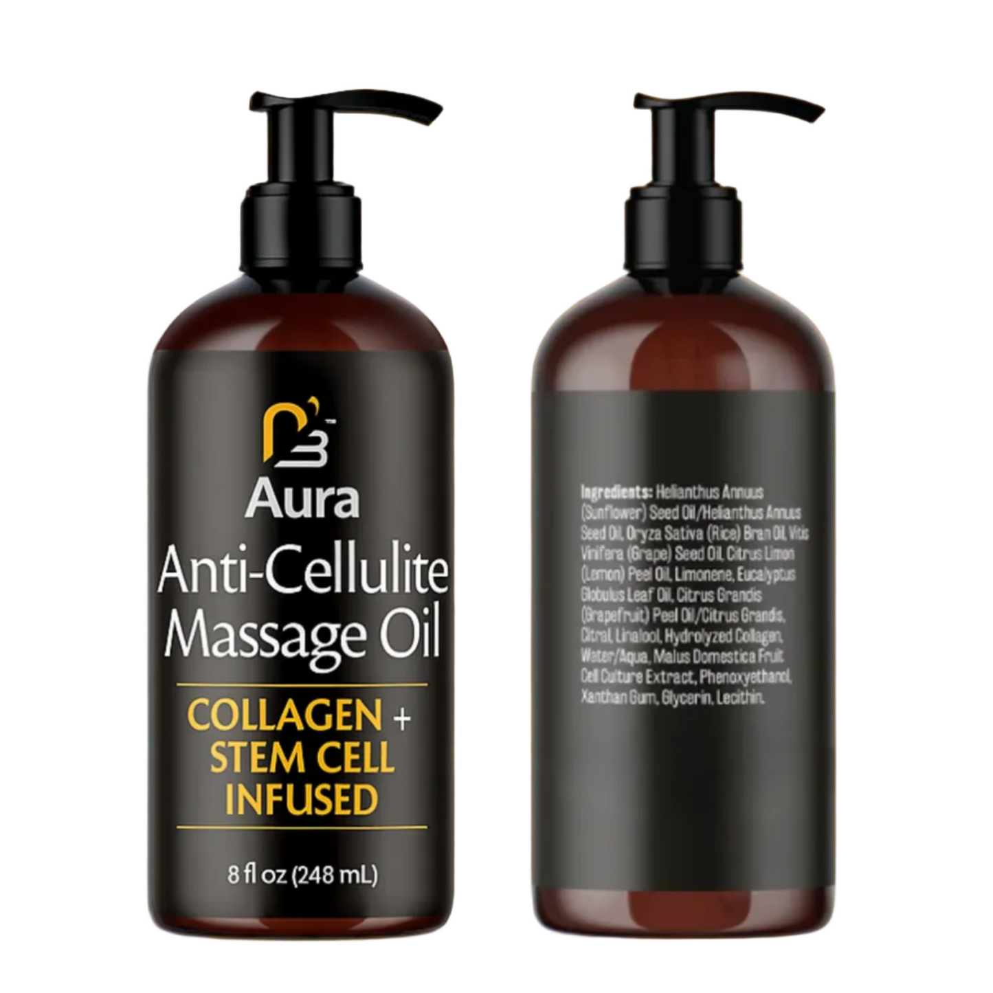 Anti-Cellulite Massage Oil Aura Body Sculpt Care