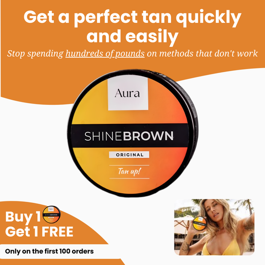 Aura ShineBrown Tanning Gel